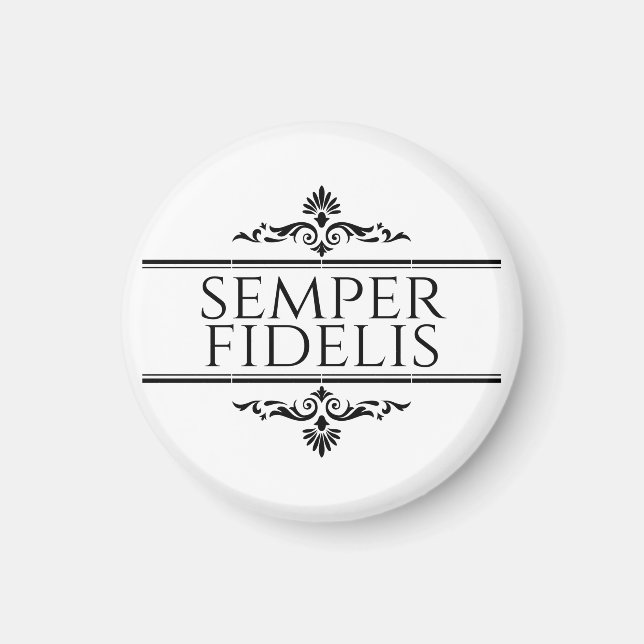 Imã Semper Fidelis (Frente)