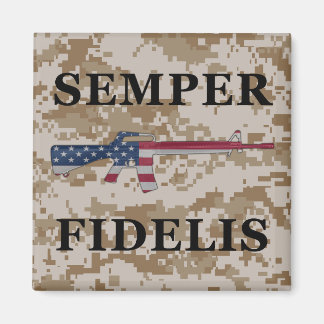 Imã Semper Fidelis M16 Magnet Tan