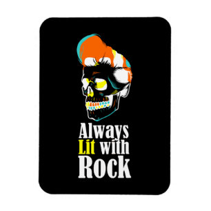 Ímã Sempre aceso com rock