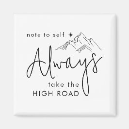 Imã Sempre Escolha o Caminho Mais Alto Motivacional