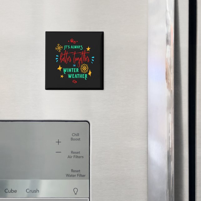 Imã Sempre Melhor Juntos no Natal, Natal, ZSG (In Situ (Fridge))