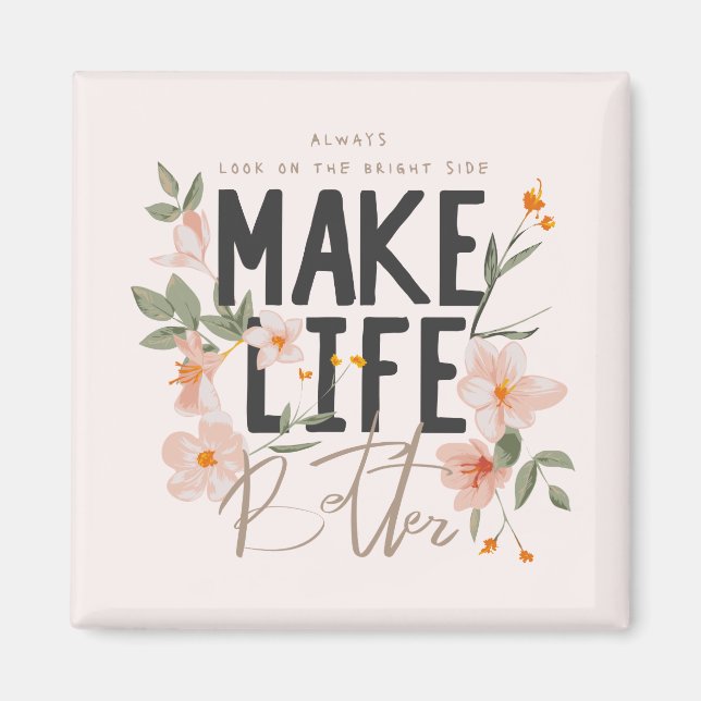 Imã Sempre olhe para o lado direito (Frente)