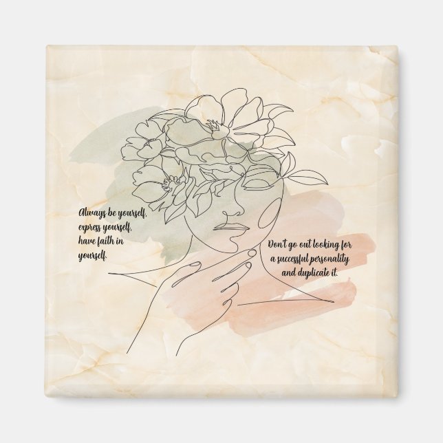 Imã Sempre Seja Você Mesmo (Frente)