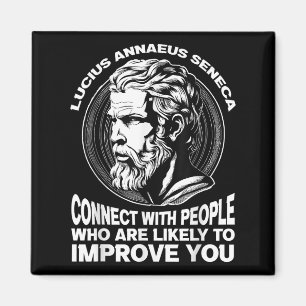 Imã Seneca Stoic Filósofo Motivacional Aumenta