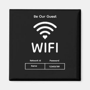 Imã Senha do nosso Wi-Fi de convidados