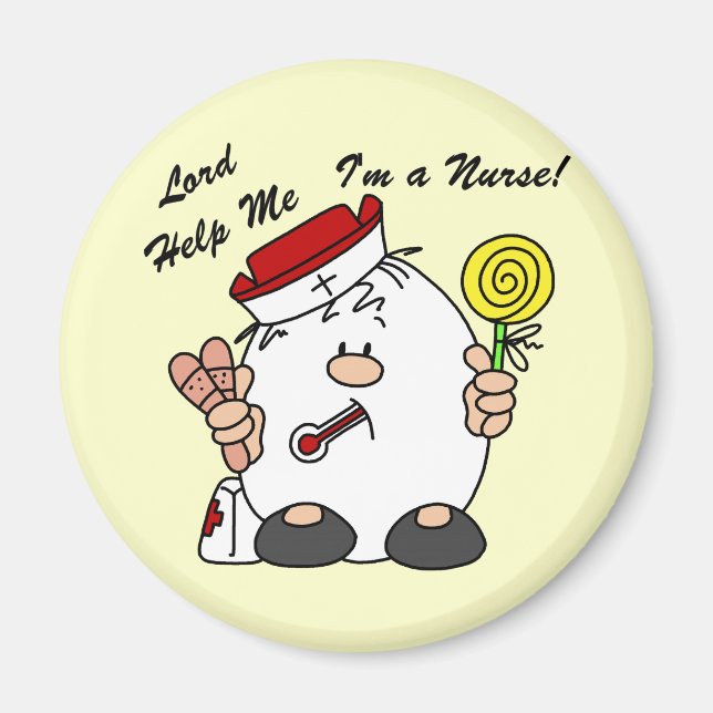 Imã Senhor me ajude, sou enfermeira (Frente)