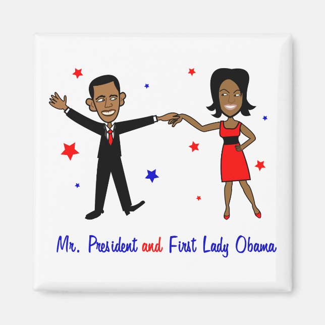 Imã Senhor Presidente e Senhora Obama (Frente)