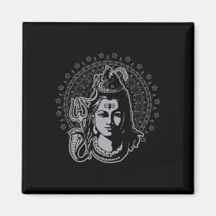 Imã Senhor Shiva Deus Hindu Mahadeva Tridente Hinduísm