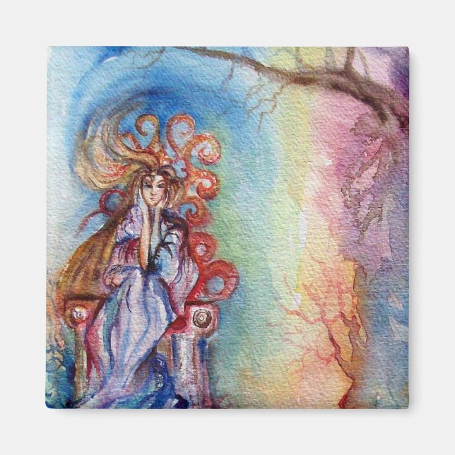 Imã SENHORA DO LAGO, Mágica e Mistério (Frente)