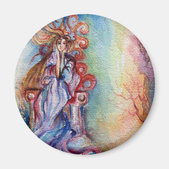 Imã SENHORA DO LAGO, Mágica e Mistério (Frente)