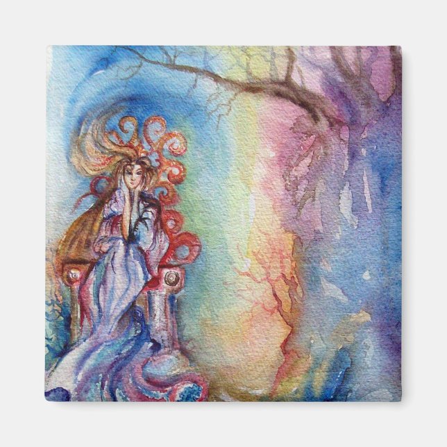 Imã SENHORA DO LAGO, Mágica e Mistério (Frente)