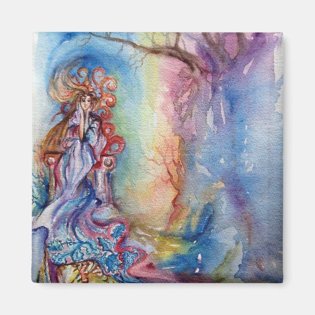 Imã SENHORA DO LAGO, Mágica e Mistério (Frente)