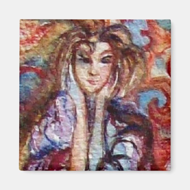 Imã SENHORA DO LAGO, Mágica e Mistério (Frente)