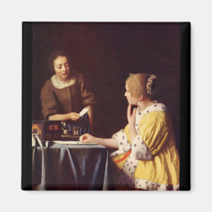Imã Senhora e criada por Johannes Vermeer