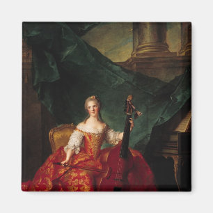 Imã Senhora Henriette de France na corte