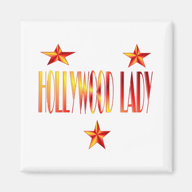 Imã senhora hollywood (Frente)