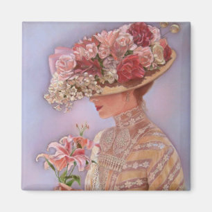 Imã Senhora Jessica Quadrado Ímã