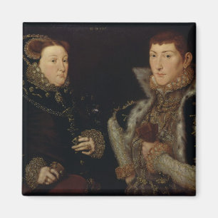 Imã Senhora Mary Nevill e seu filho Gregory Fiennes
