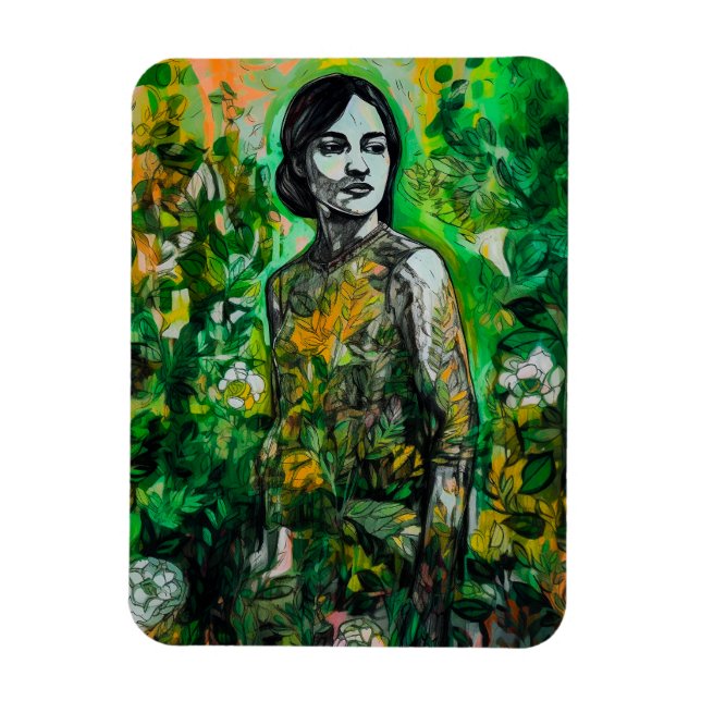 Ímã Senhora Misteriosa (Vertical)