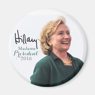 Imã Senhora presidente Ímã de Hillary Rodham Clinton