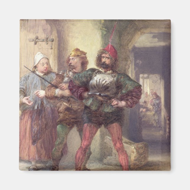 Imã Senhora Rápida, Nym e Bardolph (Frente)