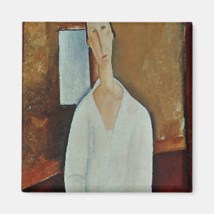 Imã Senhora Zborowska com mãos Clasped, c.1917