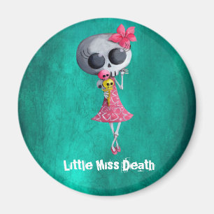 Imã Senhorita pequena Morte com sorvete do Dia das
