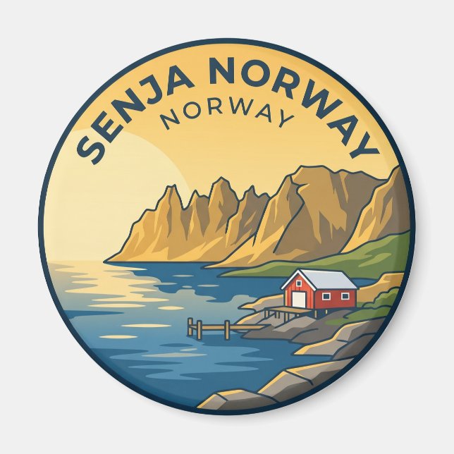 Imã Senja Noruega Noruega (Frente)
