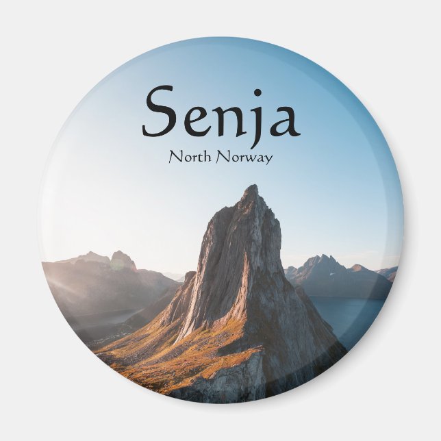 Imã Senja Norway Souvenir (Frente)
