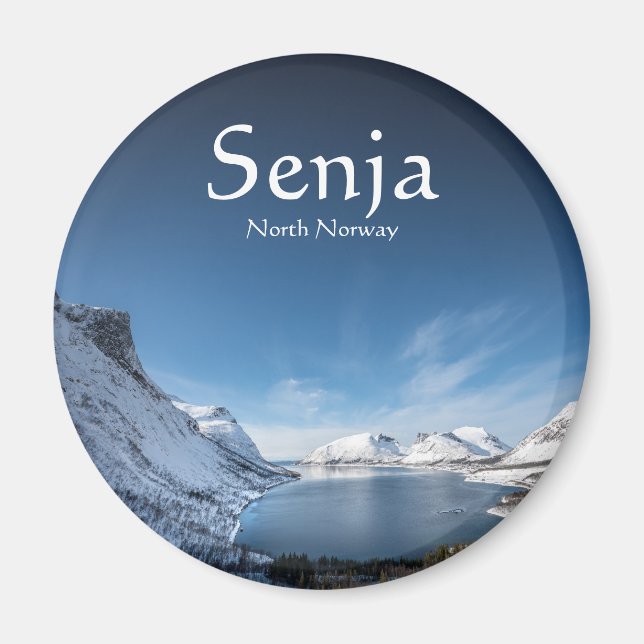 Imã Senja Norway Souvenir (Frente)