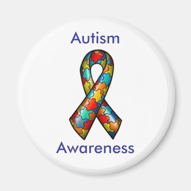 Imã Sensibilização Autismo 2009 (Frente)