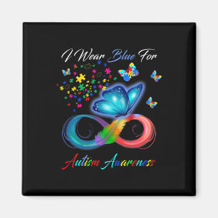 Imã Sensibilização Autismo - Visto Azul Para A Consciê