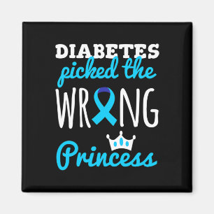 Imã Sensibilização das Princesas para a Diabetes Awa