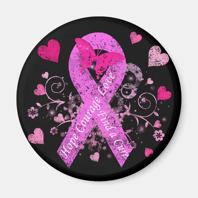 Imã Sensibilização do Cancer da Mama (Frente)