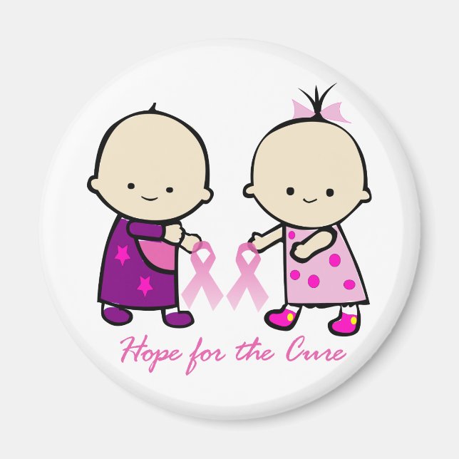 Imã Sensibilização do Cancer da Mama (Frente)