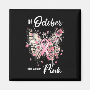 Imã Sensibilização Do Cancer Da Mama Em Outubro Vestim