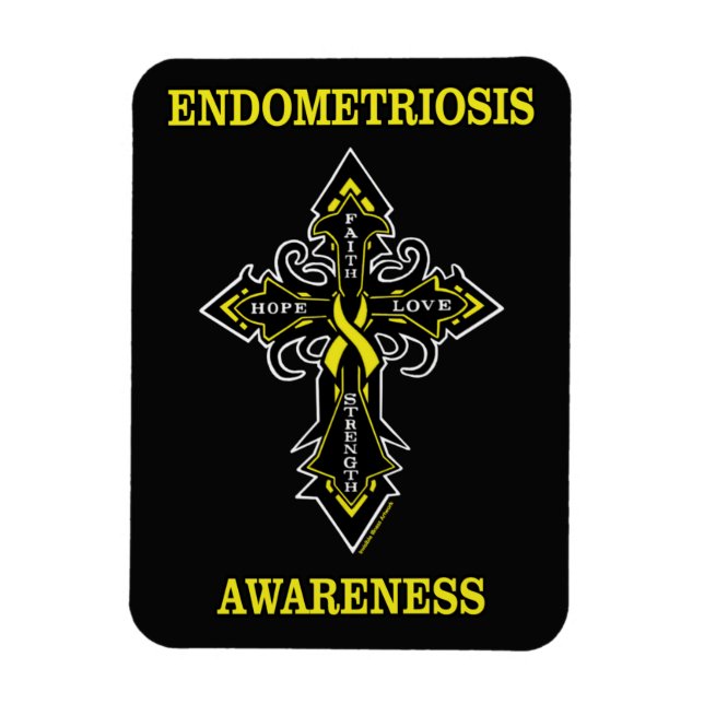 Ímã Sensibilização/Endometriose (Vertical)