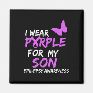Imã Sensibilização Epilepsia Eu Visto Roxo Para Minha