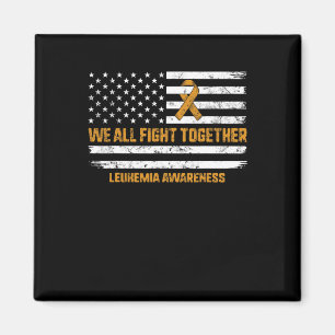Imã Sensibilização Laranja Fita Usa Bandeira Guerreira
