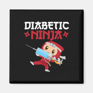 Imã Sensibilização para a Diabetes do Tipo 1 Ninja