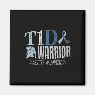 Imã Sensibilização para a diabetes Mês T1d Guerreiro 1