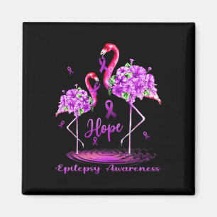 Imã Sensibilização para a Epilepsia Flamingo