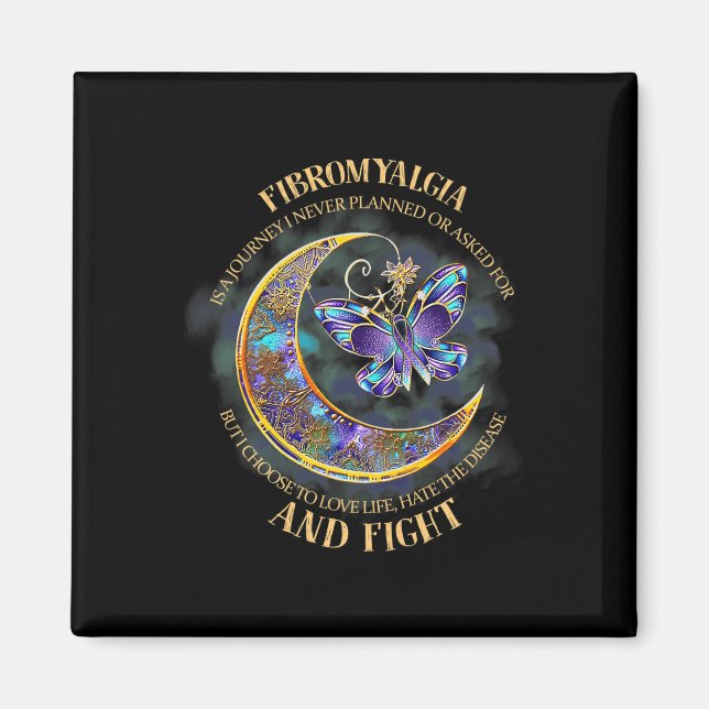 Imã - Sensibilização para a fibromialgia 33 (Frente)