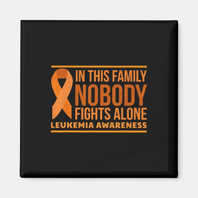 Imã Sensibilização Para A Leucemia Nesta Família Ningu (Frente)