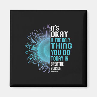 Imã Sensibilização Para A Prevenção Do Suicídio Roxo E