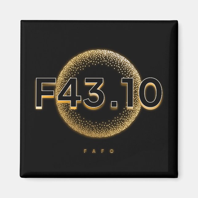 Imã Sensibilização para a saúde mental PTSD F43.10 (Frente)