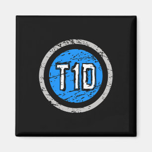 Imã Sensibilização para o Emblema do Super Herói do T1