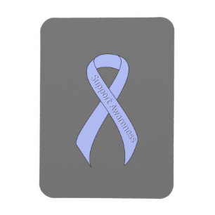 Ímã Sensibilização para o suporte à fita azul clara