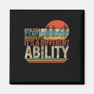 Imã Sensibilização Sem Deficiência Diferente Dabbing S