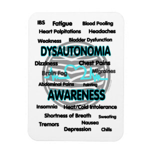 Ímã Sensibilização/Sintomas.. Disautonomia